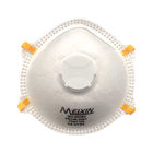 Peso ligero no reutilizable de la máscara del respirador del polvo de FFFP1V ningunos componentes expuestos del metal proveedor