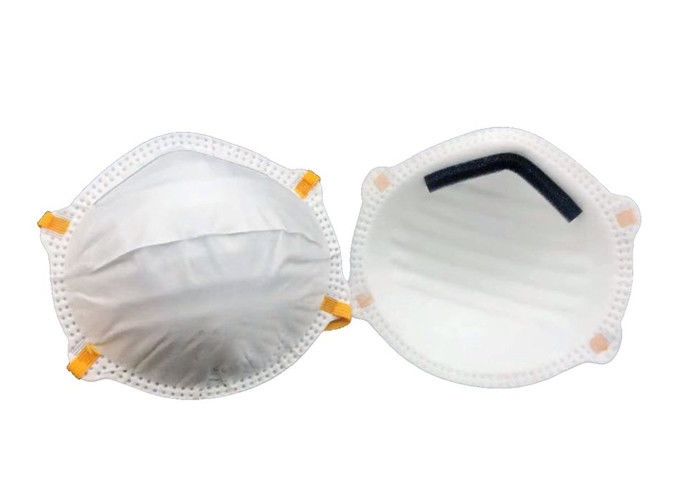 Respiradores disponibles cómodos del polvo, respiración lisa del amianto de la máscara FFP2 proveedor