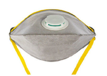 Material no tejido plegable horizontal Elasticated 4-Ply de la máscara de polvo de la correa FFP2 proveedor