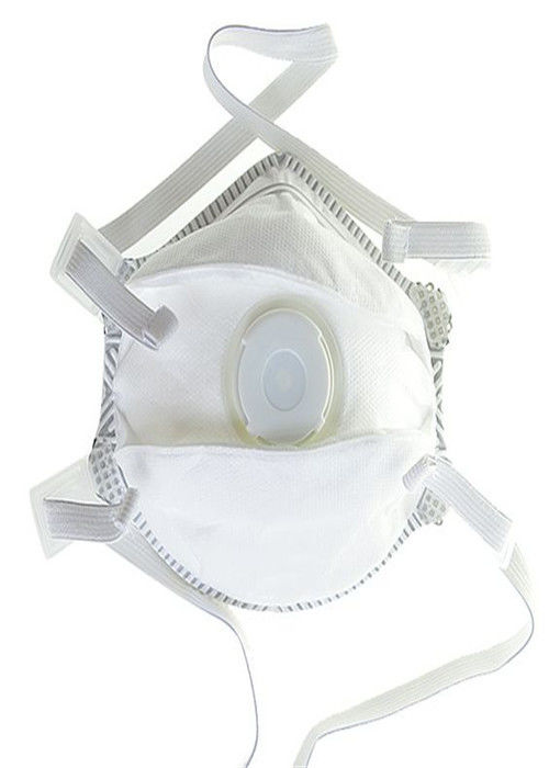 Contaminación anti flúida de la máscara de polvo de la prueba FFP2 no reutilizable con la correa principal ajustable proveedor