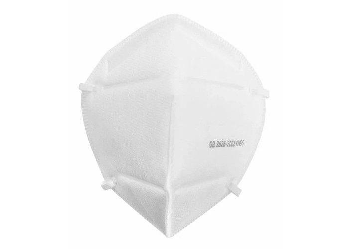 Máscara doblada N95 de la protección del polvo, color blanco industrial BFE el 95% - el 99% de la mascarilla proveedor
