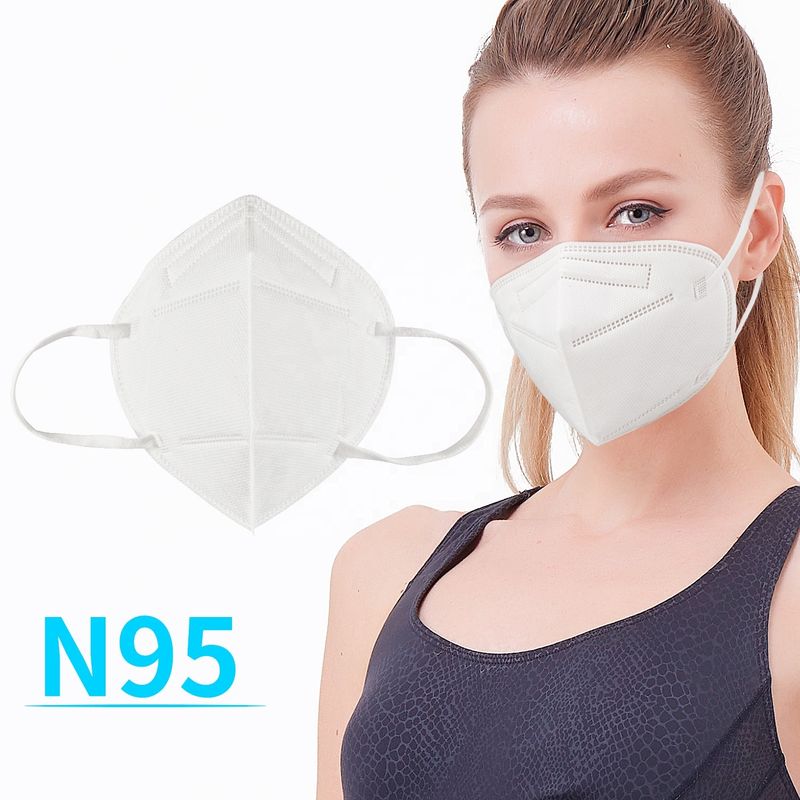 Máscara de polvo plegable N95, máscara disponible N95 para la industria textil proveedor